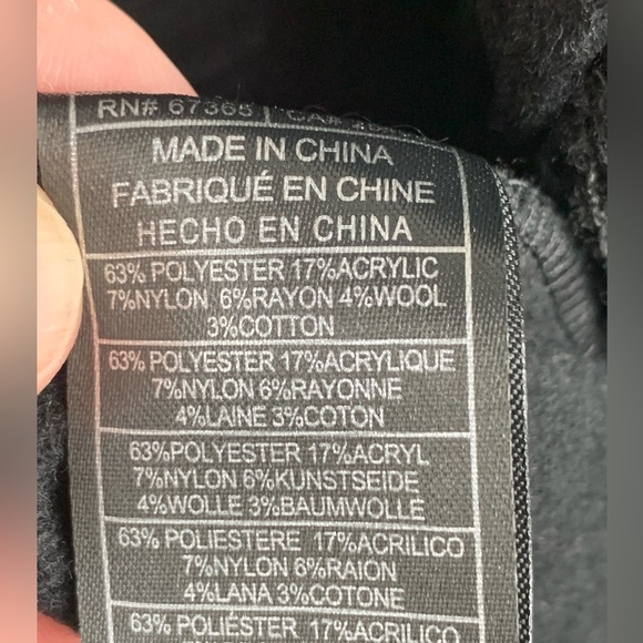 BB Dakota by Steve Madden Womens Size Small Fringe Off Coat in Black NWT - Picture 5 of 6